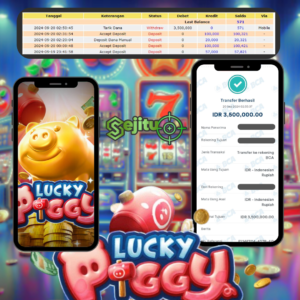 PEMENANG JACKPOT SEJITU GAME LUCKY PIGGY PG SOFT