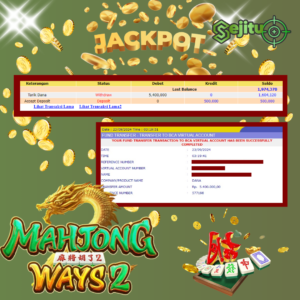 PEMENANG JACKPOT SEJITU GAME MAHJONG WAYS 2 PG SOFT